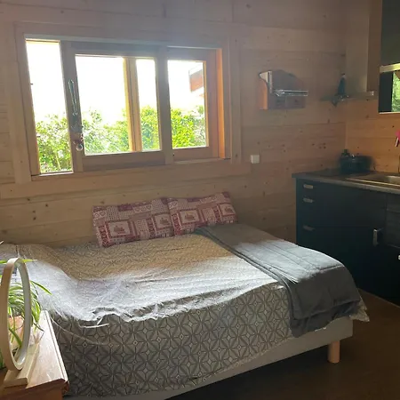 Studio 1 Piece Situe Dans Un Chalet Beaufort  Exterior photo